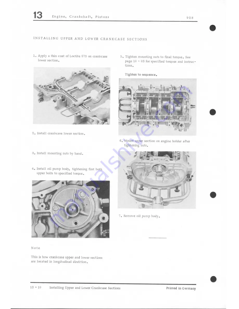 Porsche 928 - Workshop Manual Download Page 132