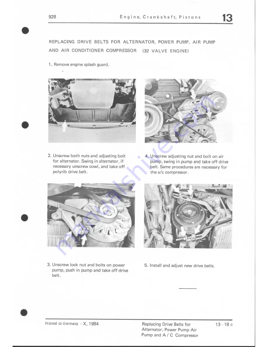 Porsche 928 - Workshop Manual Download Page 145