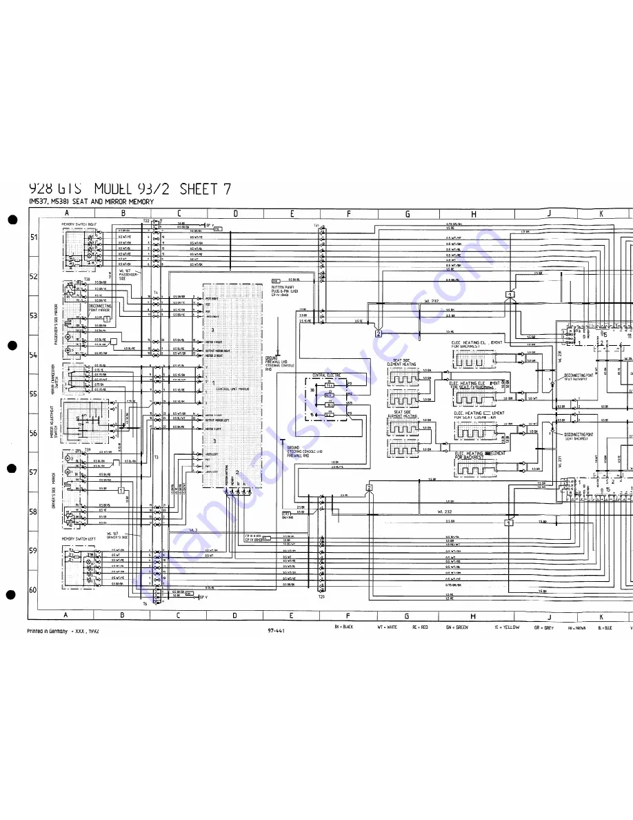 Porsche 928 - Workshop Manual Download Page 1531