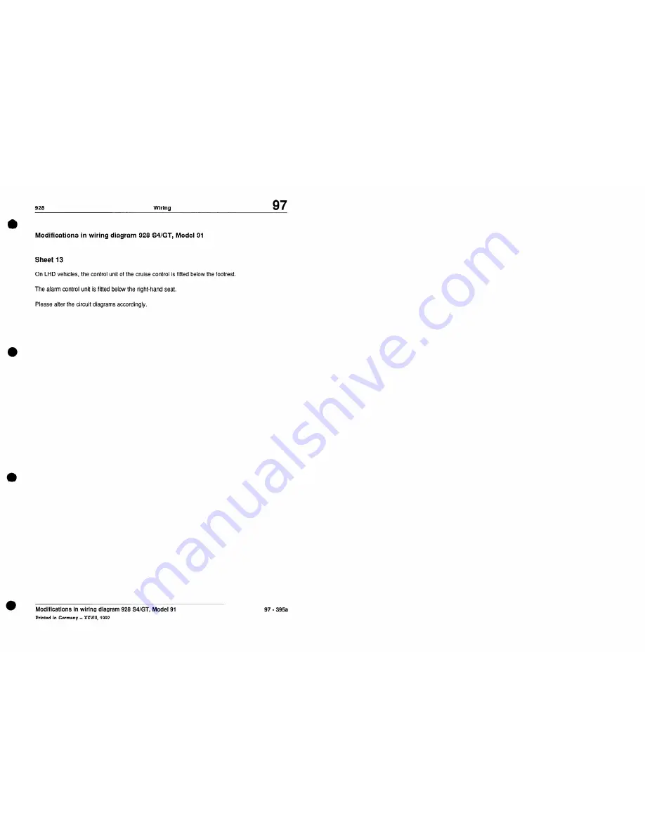 Porsche 928 - Workshop Manual Download Page 1606