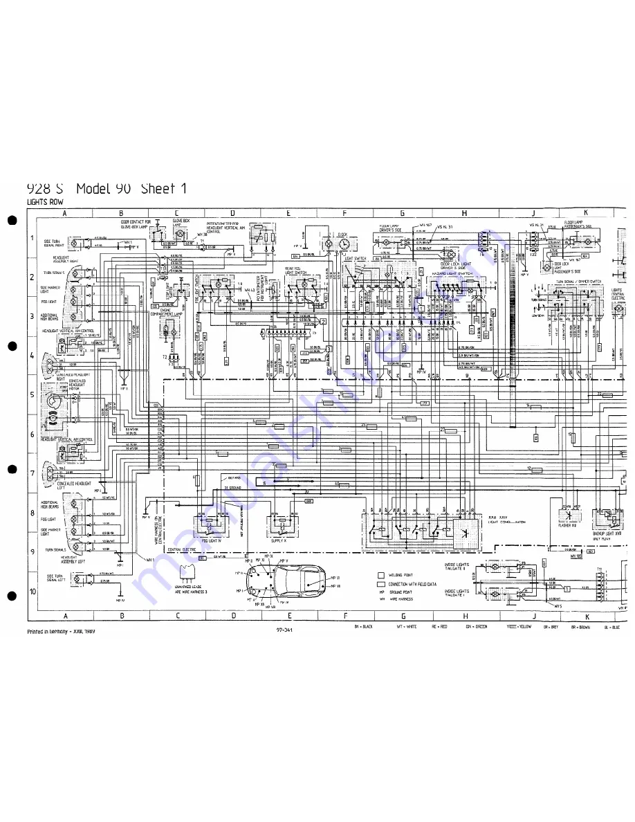 Porsche 928 - Workshop Manual Download Page 1609