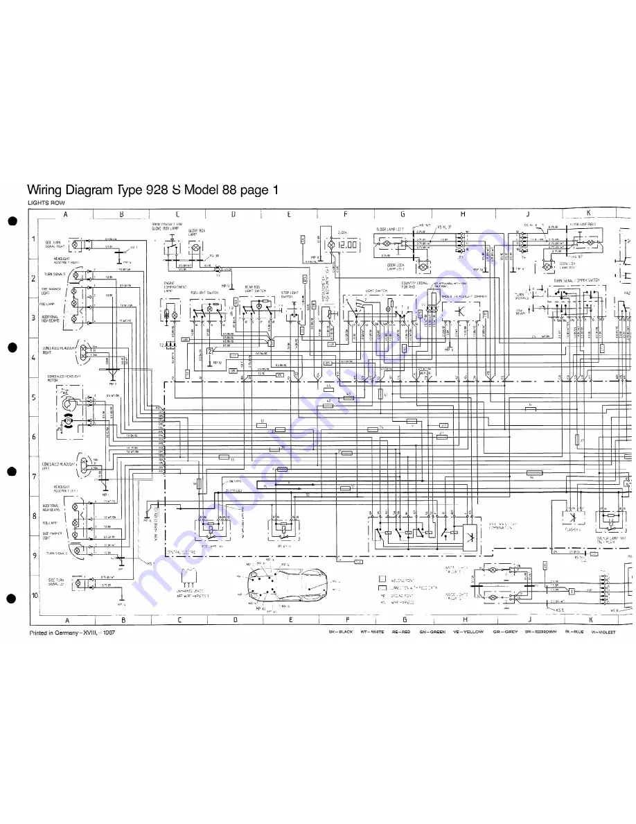 Porsche 928 - Workshop Manual Download Page 1677