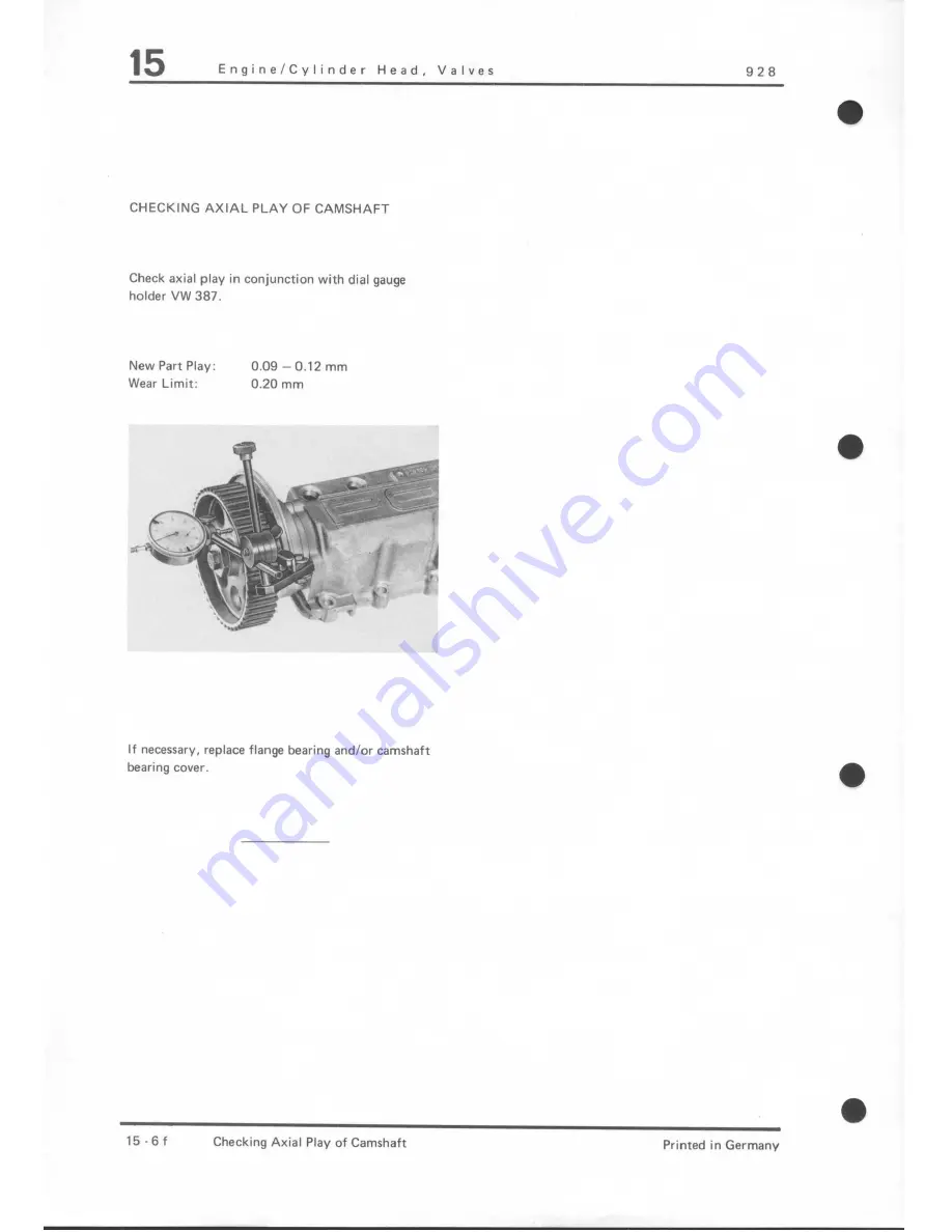 Porsche 928 - Workshop Manual Download Page 174