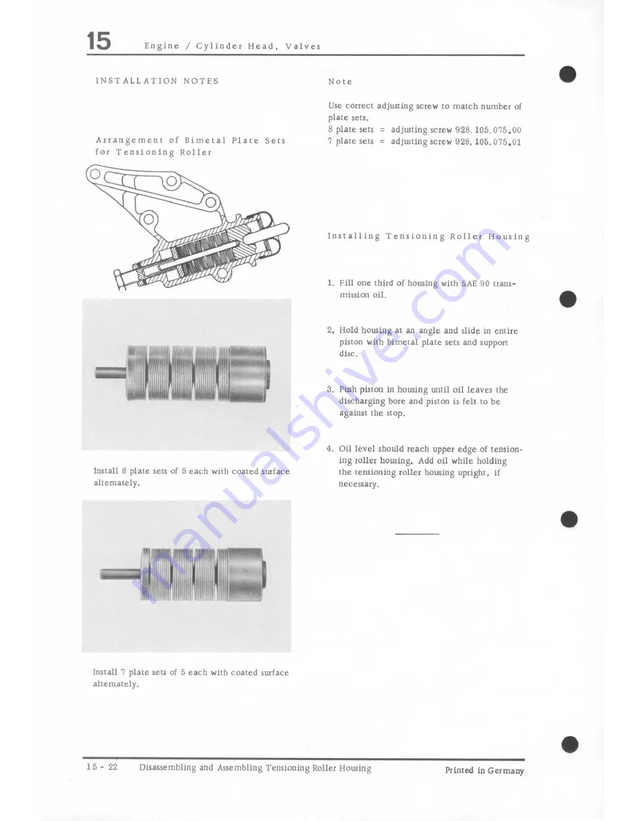 Porsche 928 - Workshop Manual Download Page 200