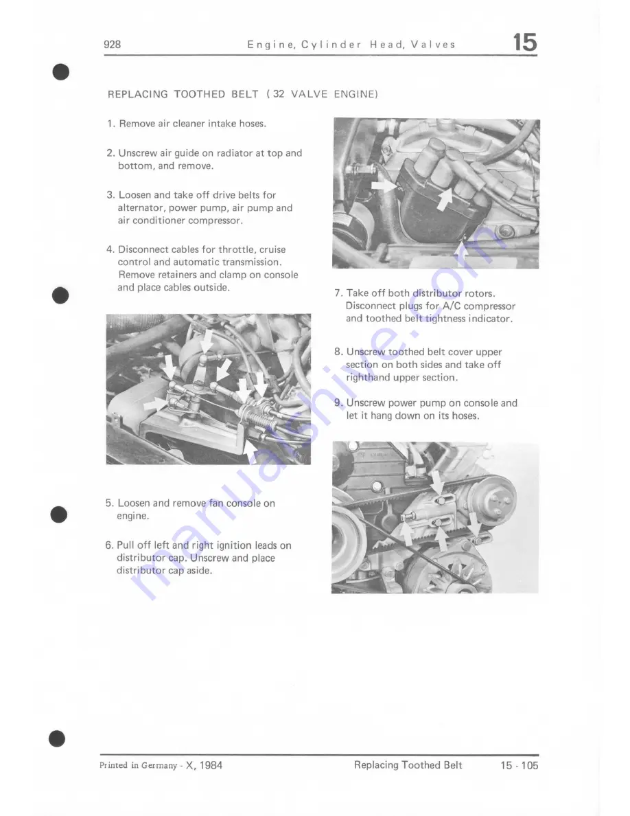 Porsche 928 - Workshop Manual Download Page 213