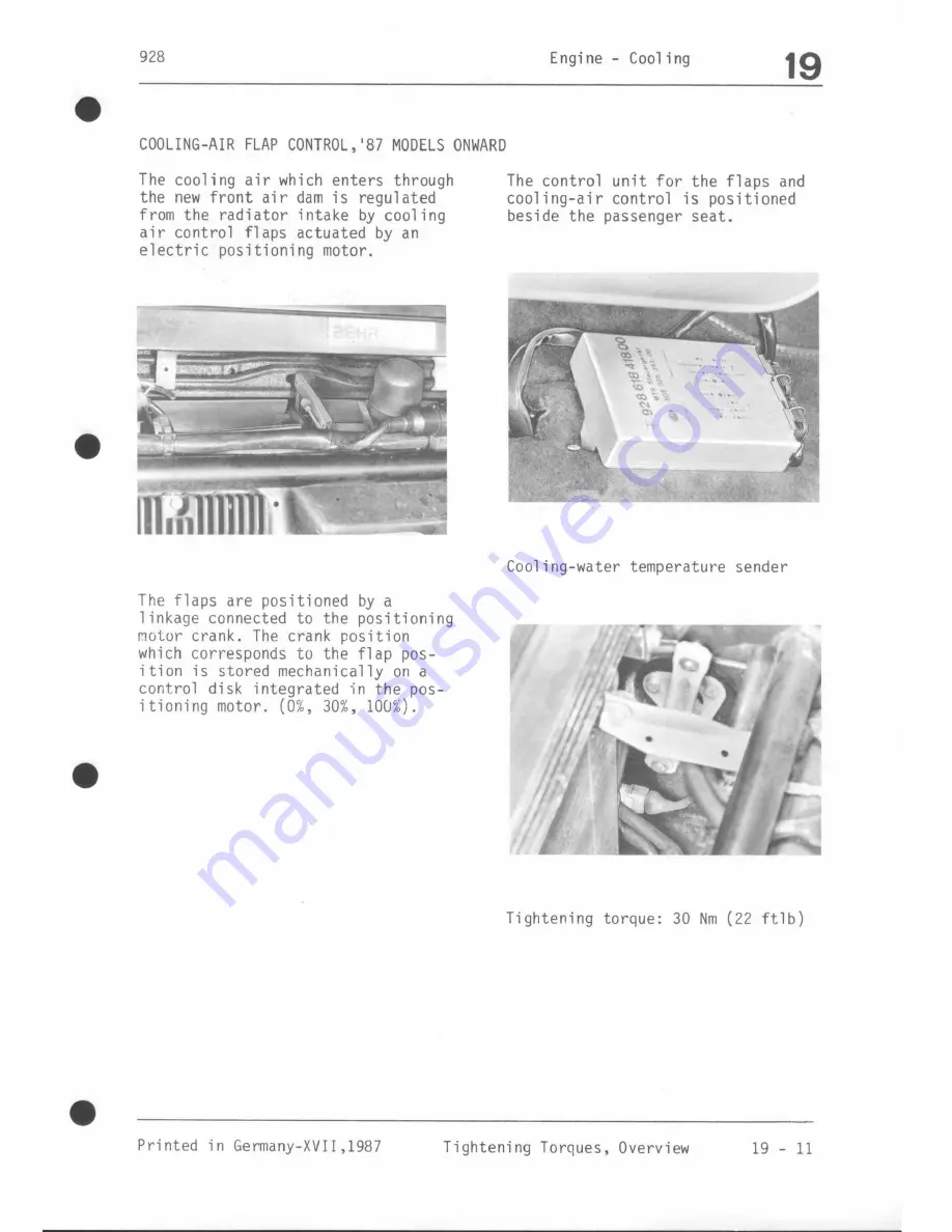 Porsche 928 - Workshop Manual Download Page 300