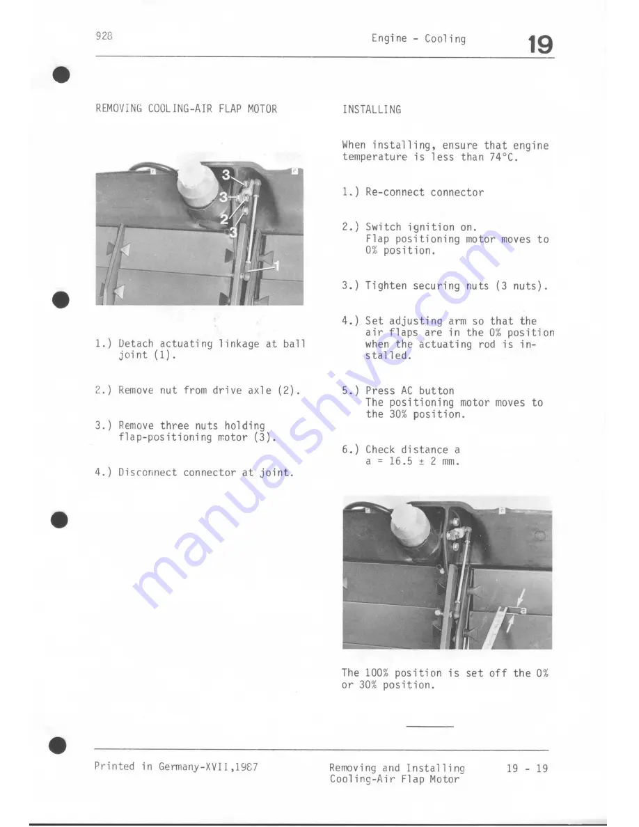 Porsche 928 - Workshop Manual Download Page 308