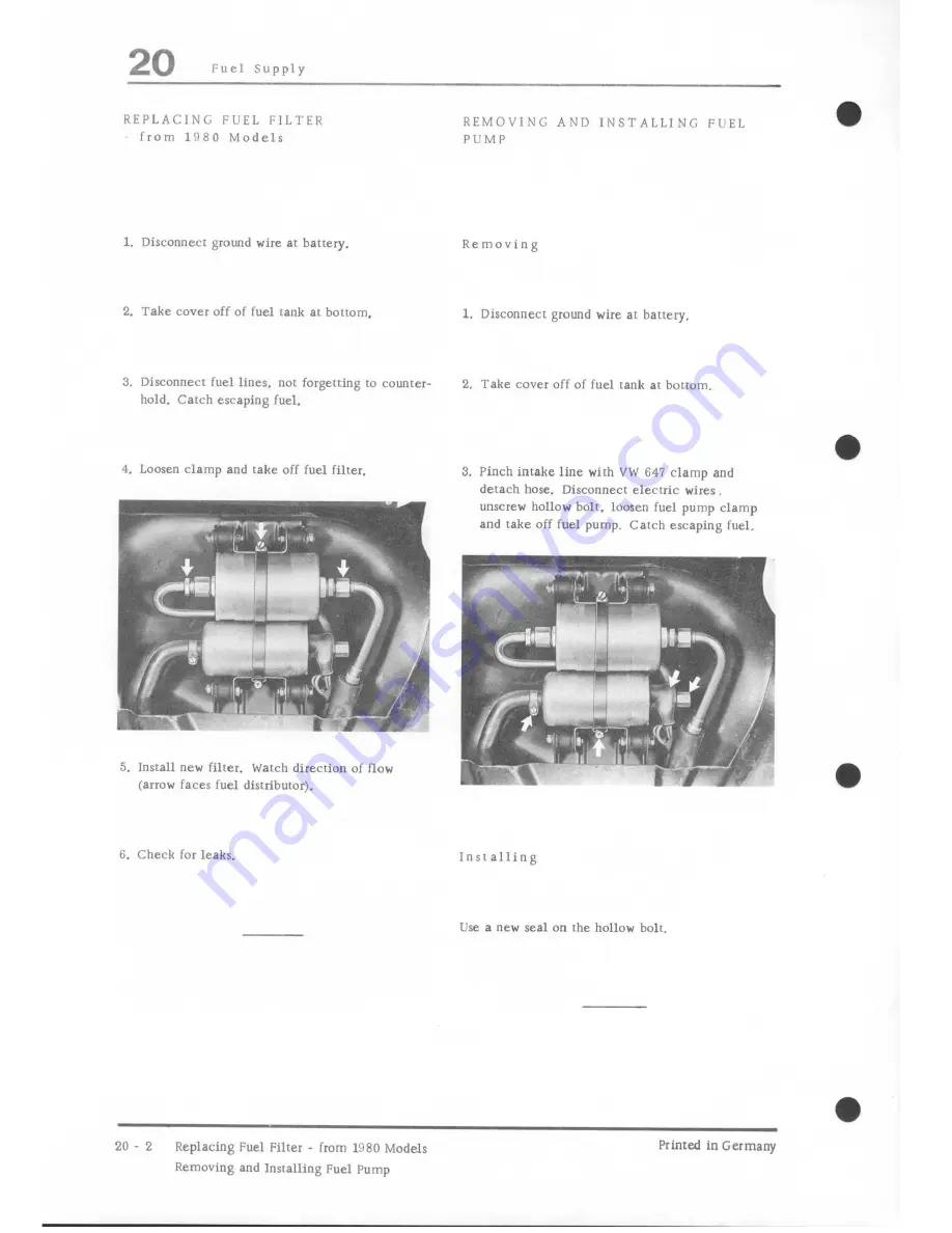 Porsche 928 - Workshop Manual Download Page 325