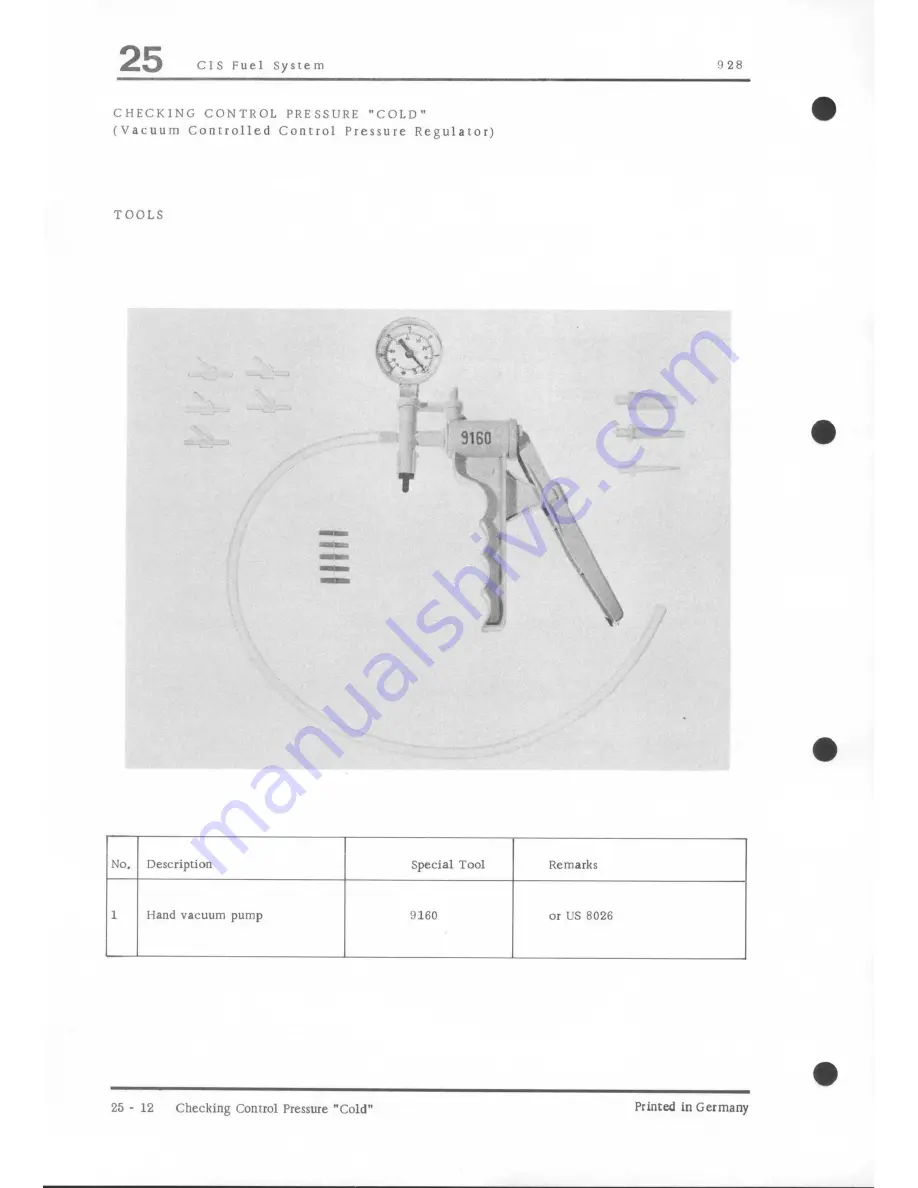 Porsche 928 - Workshop Manual Download Page 443