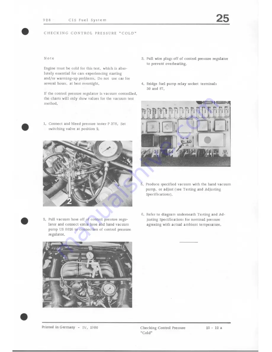 Porsche 928 - Workshop Manual Download Page 444