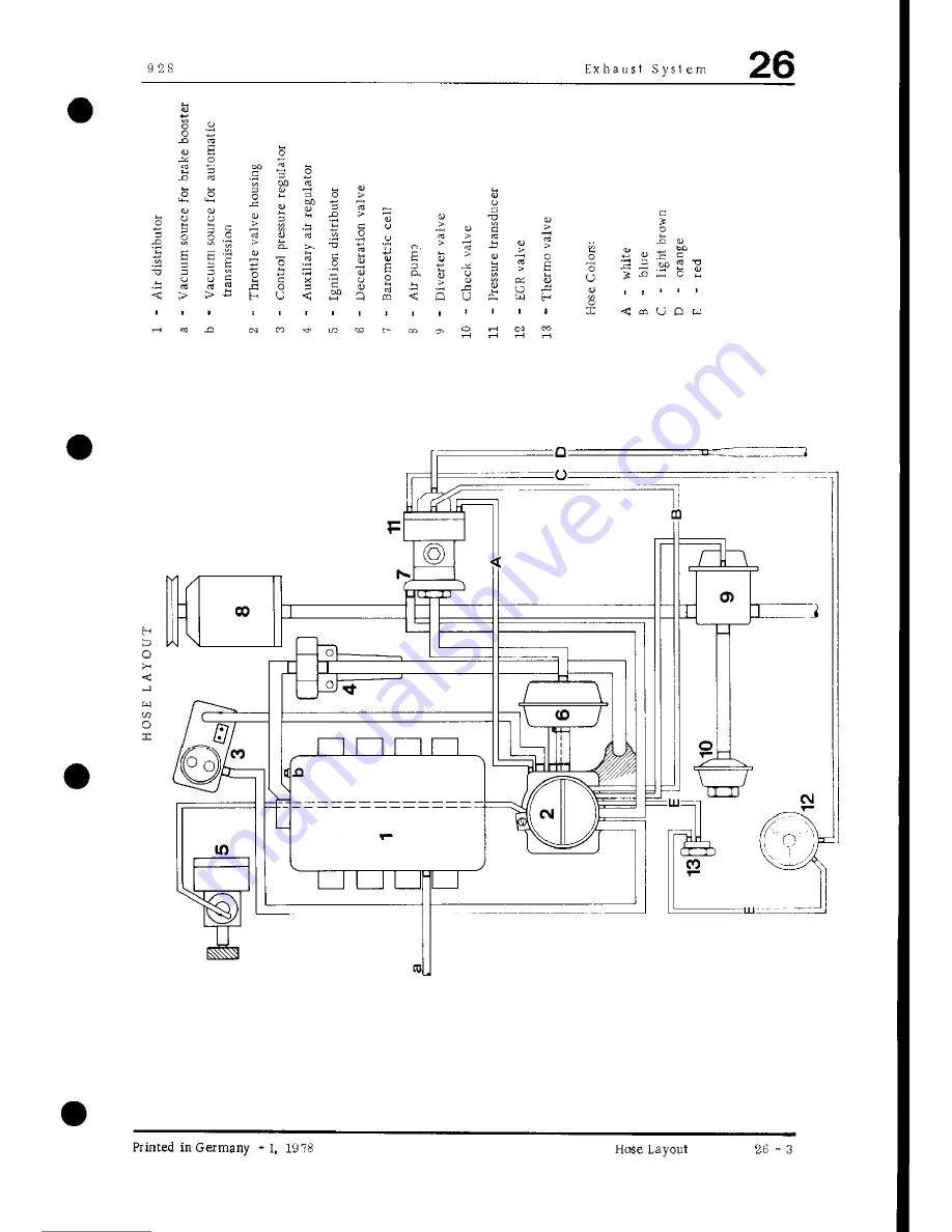 Porsche 928 - Workshop Manual Download Page 464