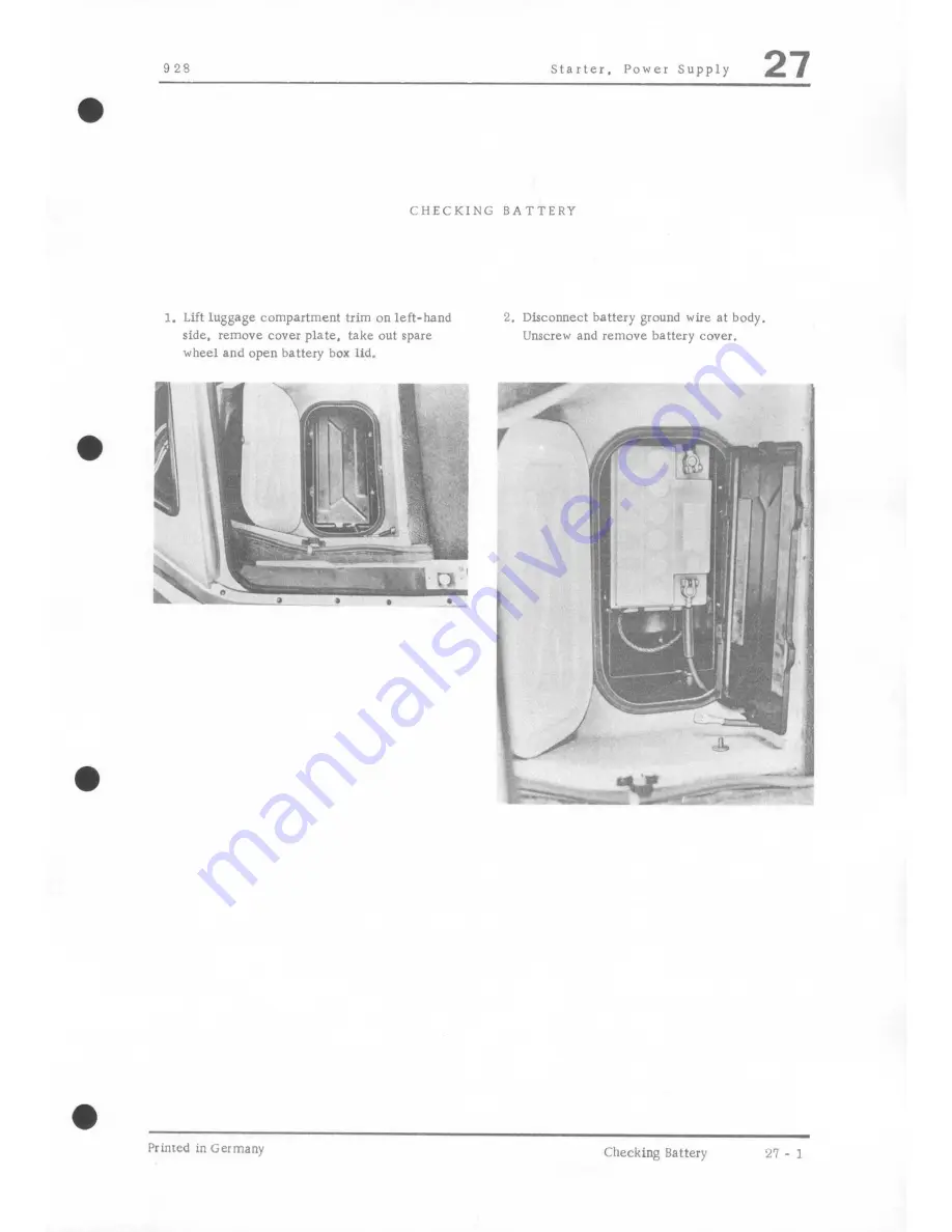 Porsche 928 - Workshop Manual Download Page 471