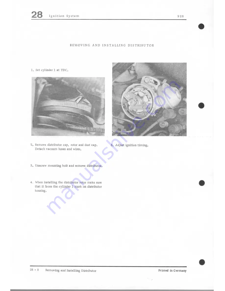 Porsche 928 - Workshop Manual Download Page 500