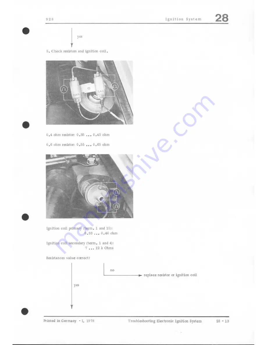 Porsche 928 - Workshop Manual Download Page 505