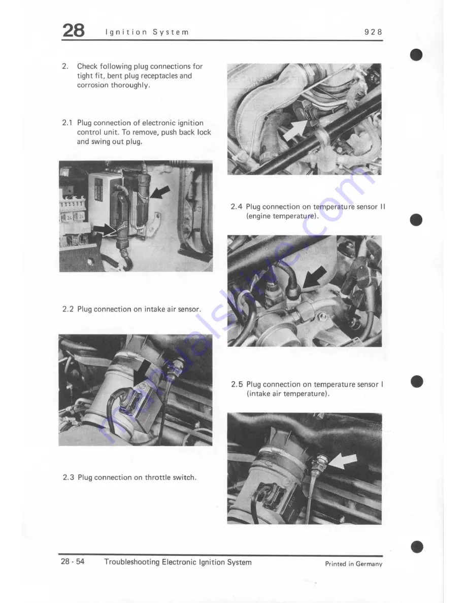 Porsche 928 - Workshop Manual Download Page 551