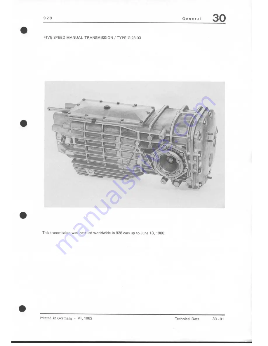 Porsche 928 - Workshop Manual Download Page 630