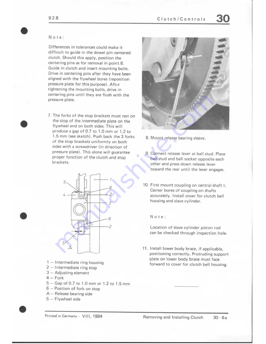 Porsche 928 - Workshop Manual Download Page 658