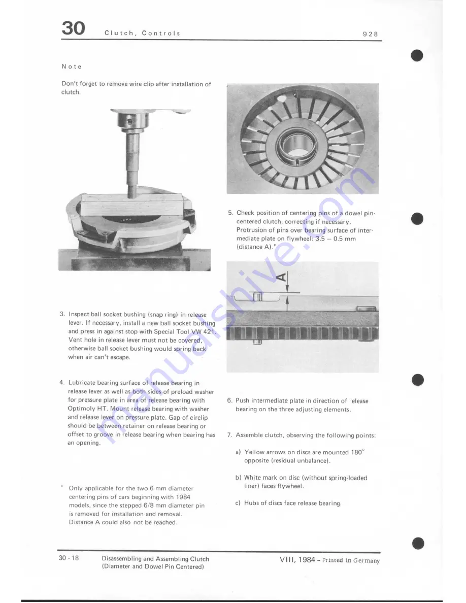 Porsche 928 - Workshop Manual Download Page 674