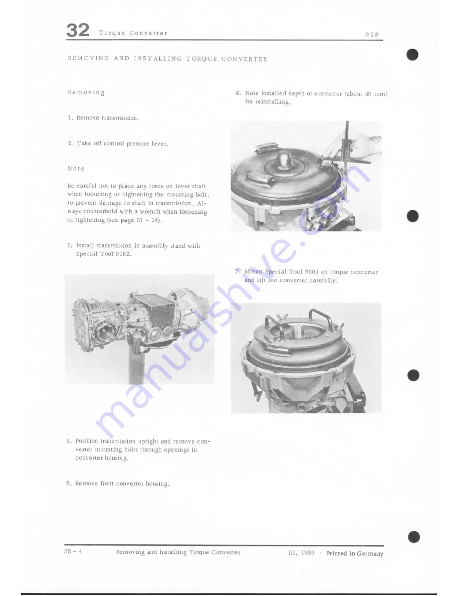 Porsche 928 - Workshop Manual Download Page 687