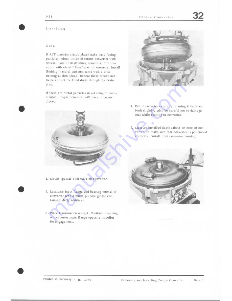 Porsche 928 - Workshop Manual Download Page 688