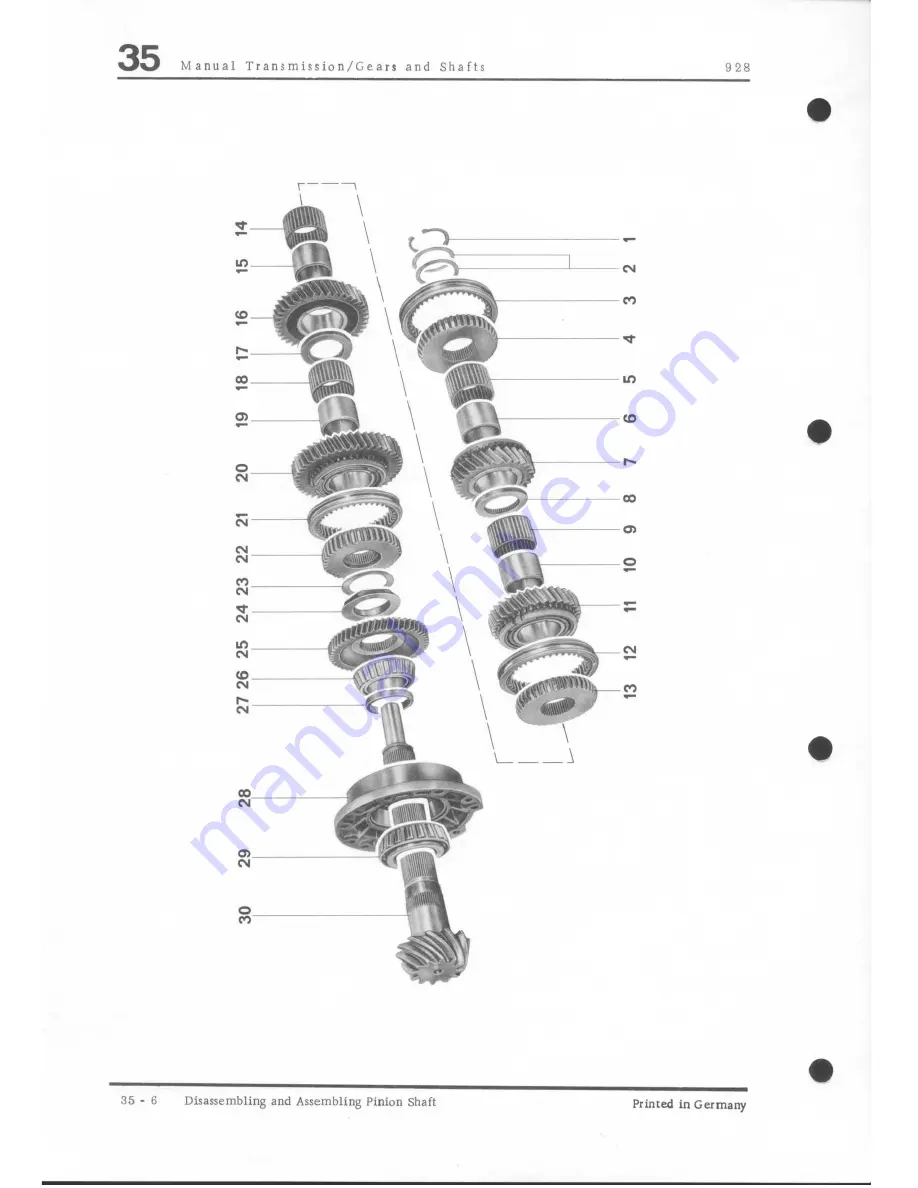 Porsche 928 - Workshop Manual Download Page 717