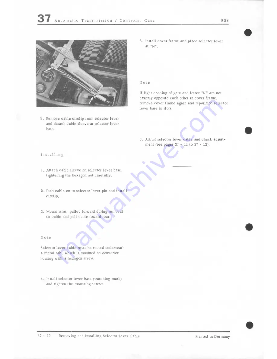 Porsche 928 - Workshop Manual Download Page 743