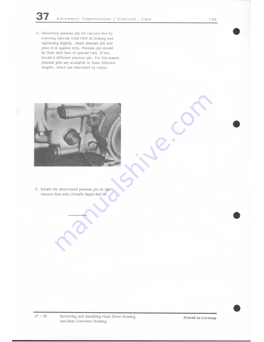 Porsche 928 - Workshop Manual Download Page 760