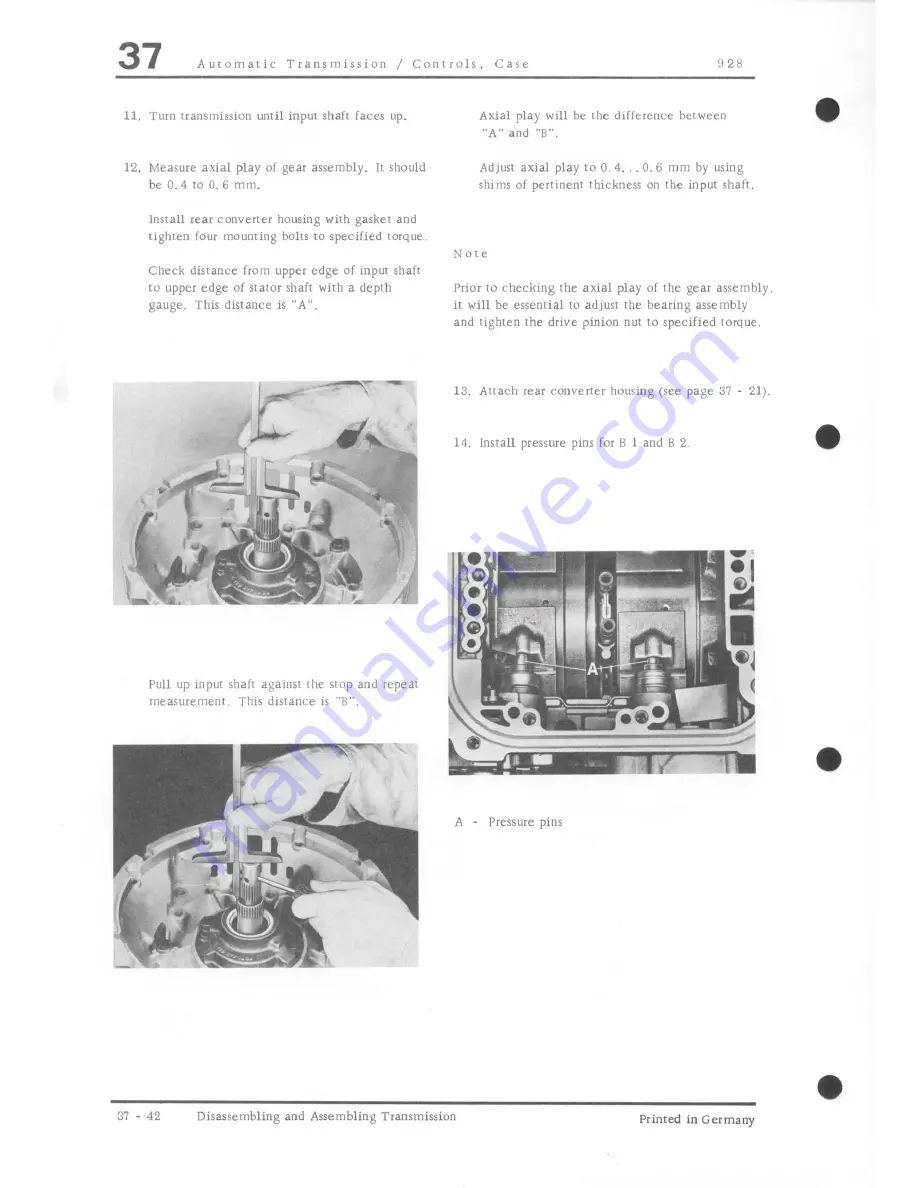 Porsche 928 - Workshop Manual Download Page 778