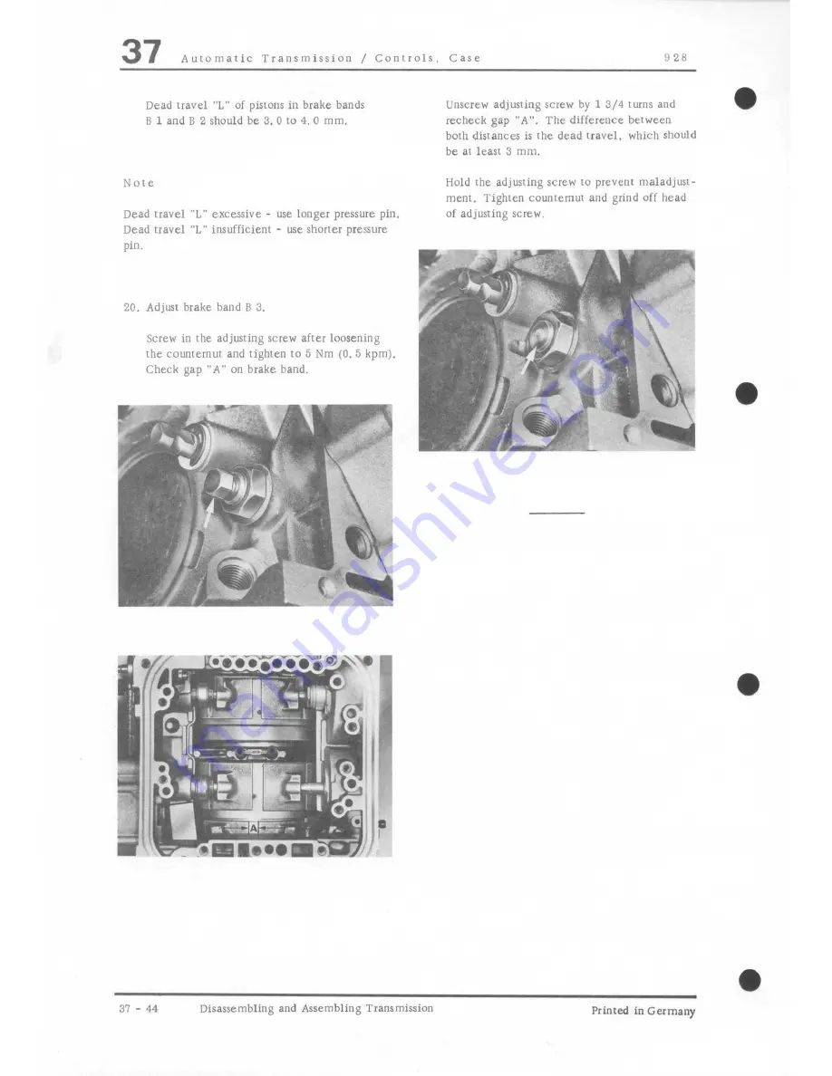 Porsche 928 - Workshop Manual Download Page 780