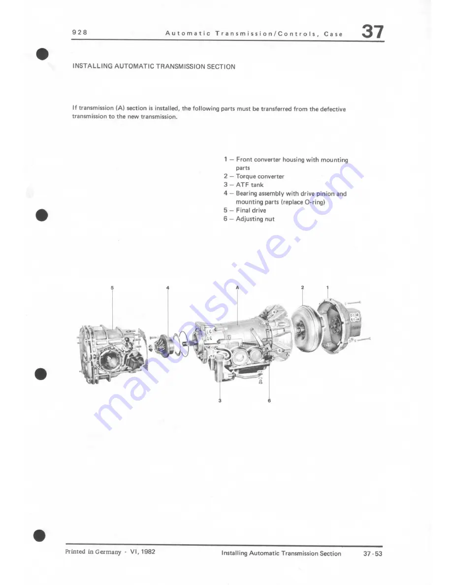 Porsche 928 - Workshop Manual Download Page 788