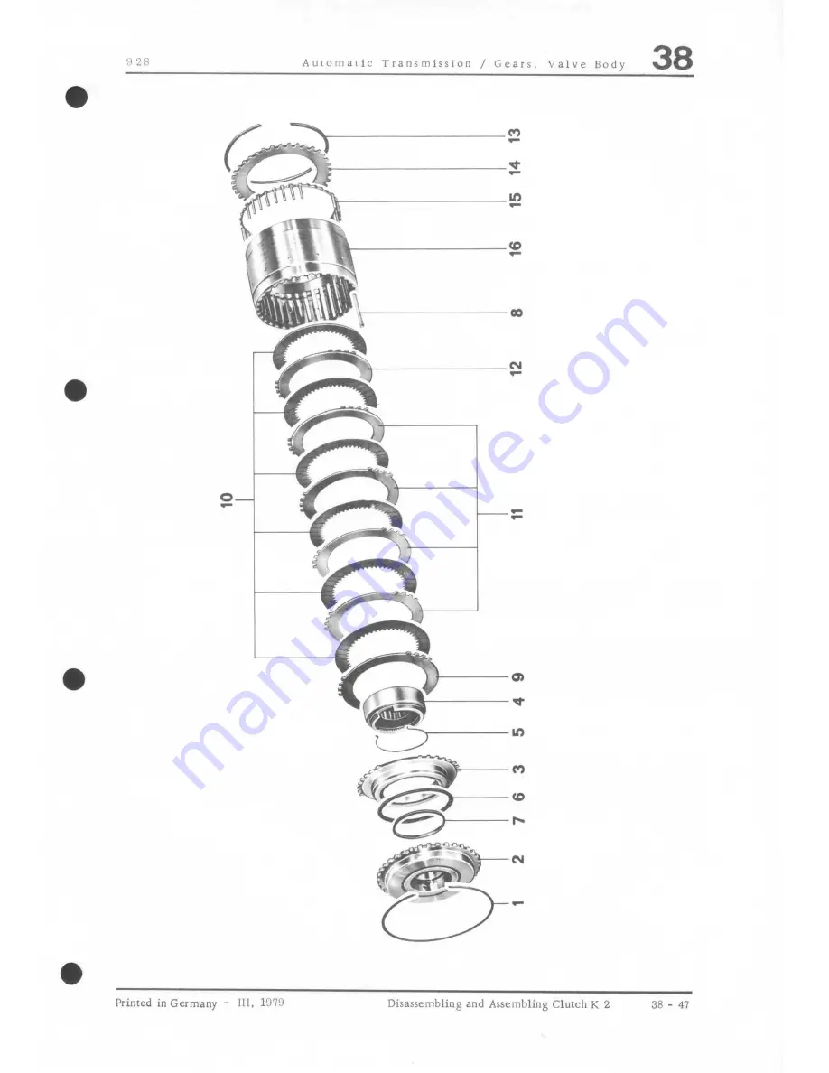 Porsche 928 - Workshop Manual Download Page 834