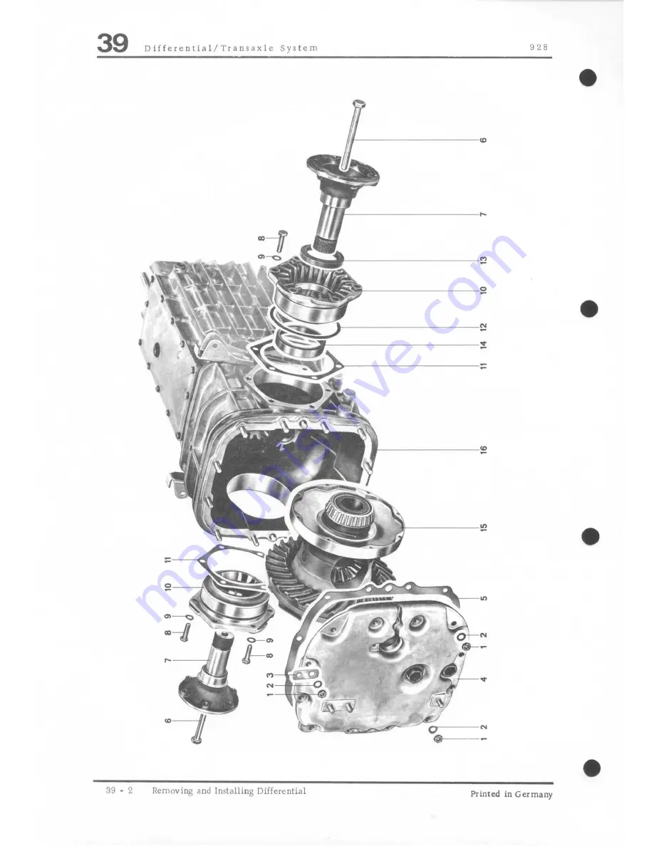 Porsche 928 - Workshop Manual Download Page 840