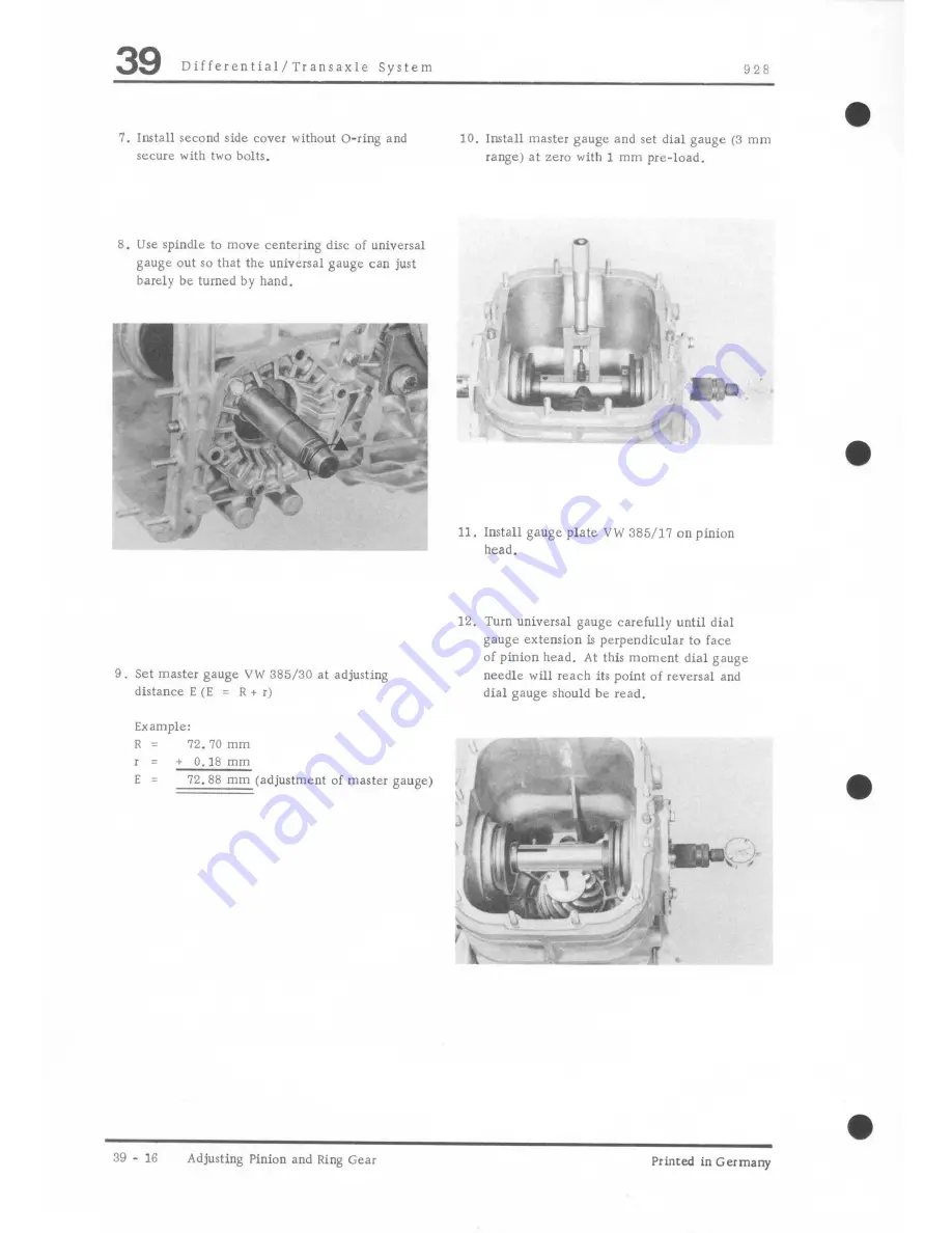 Porsche 928 - Workshop Manual Download Page 854