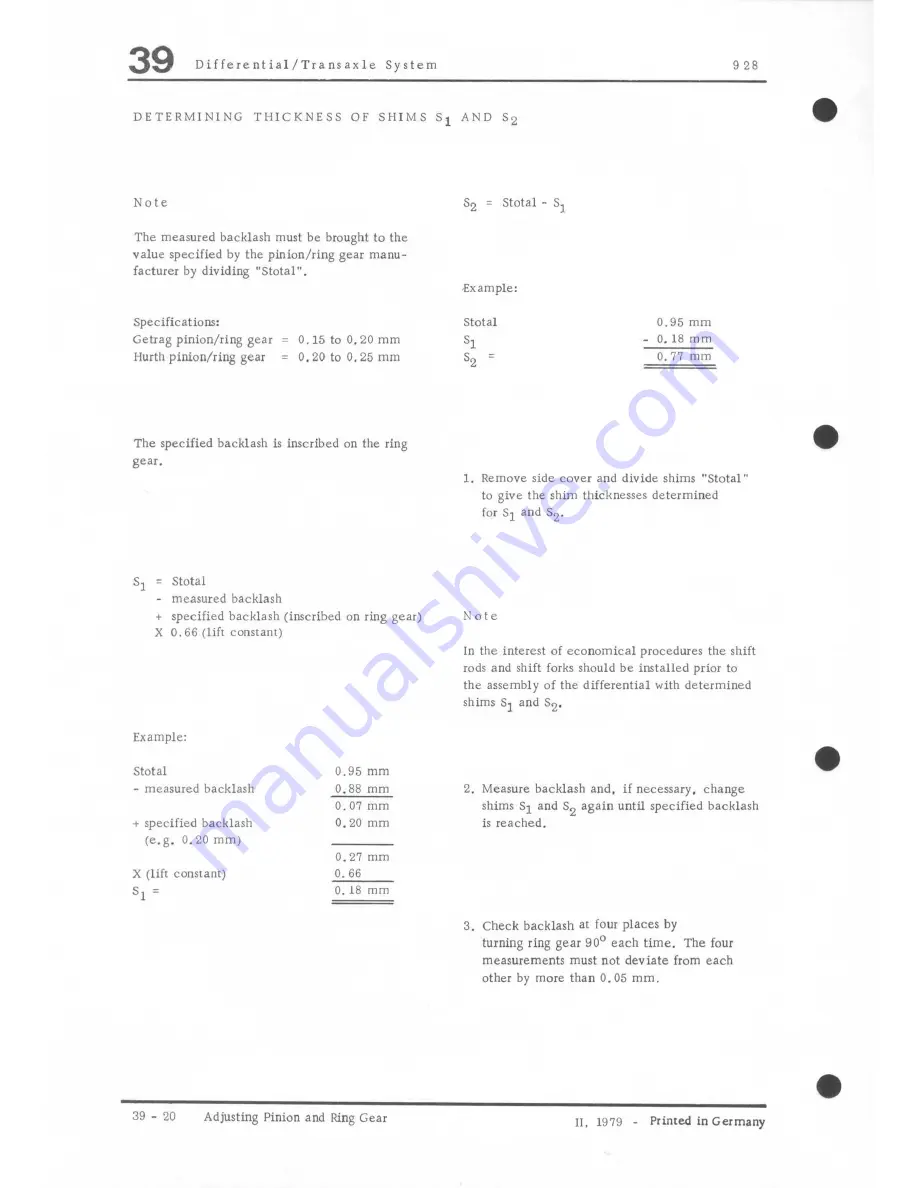 Porsche 928 - Workshop Manual Download Page 858