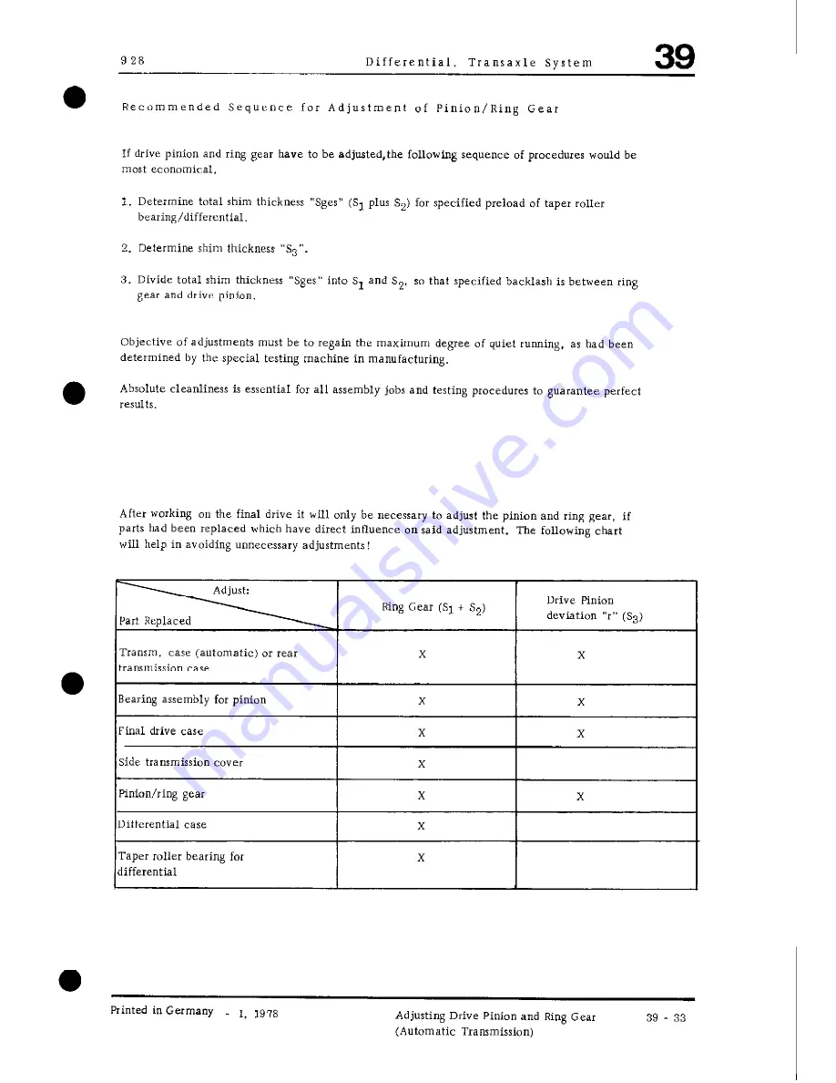 Porsche 928 - Workshop Manual Download Page 871