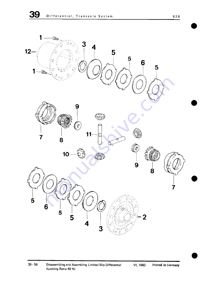 Porsche 928 - Workshop Manual Download Page 893