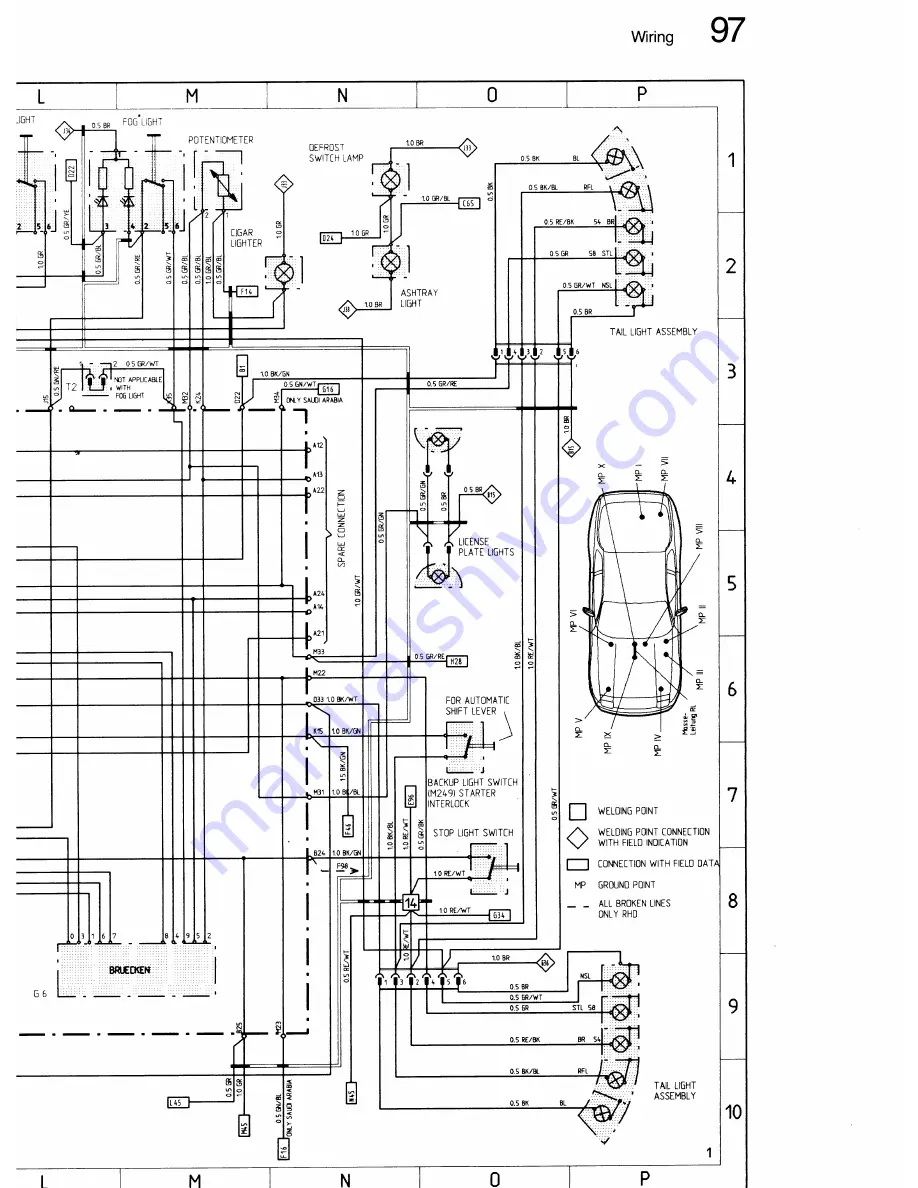 Porsche 944 - VOLUME 5-ELECTRICAL Скачать руководство пользователя страница 9