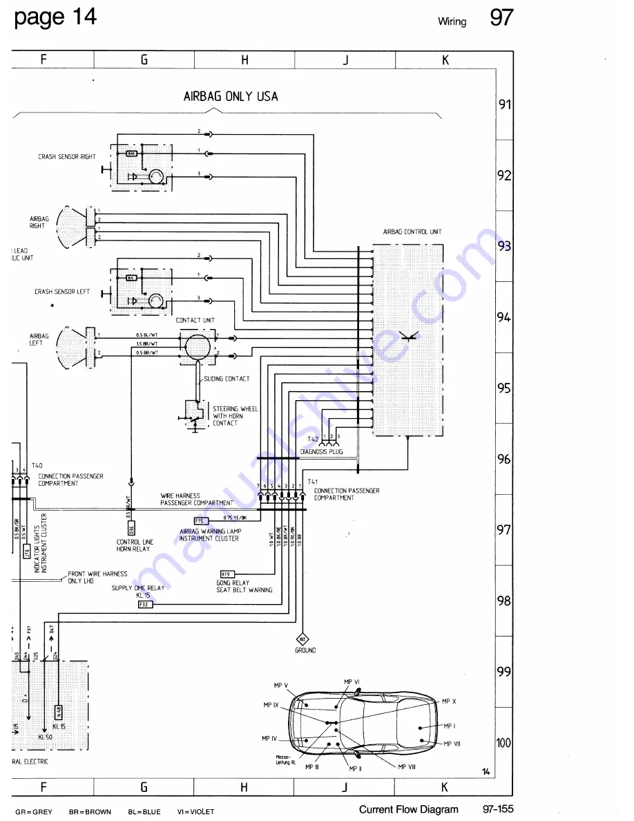 Porsche 944 - VOLUME 5-ELECTRICAL Скачать руководство пользователя страница 55