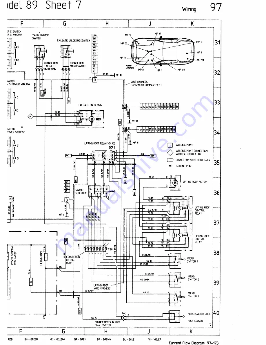 Porsche 944 - VOLUME 5-ELECTRICAL Скачать руководство пользователя страница 90