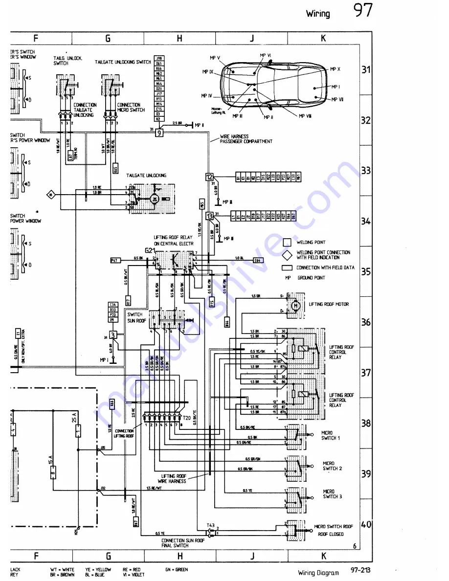 Porsche 944 - VOLUME 5-ELECTRICAL Скачать руководство пользователя страница 154