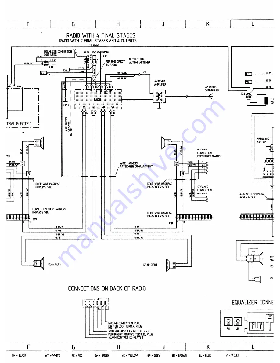 Porsche 944 - VOLUME 5-ELECTRICAL Manual Download Page 170