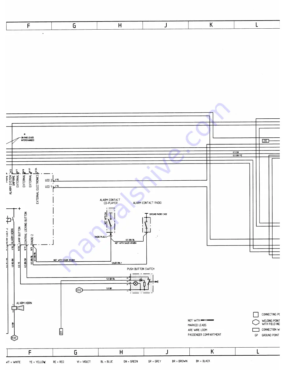 Porsche 944 - VOLUME 5-ELECTRICAL Manual Download Page 209