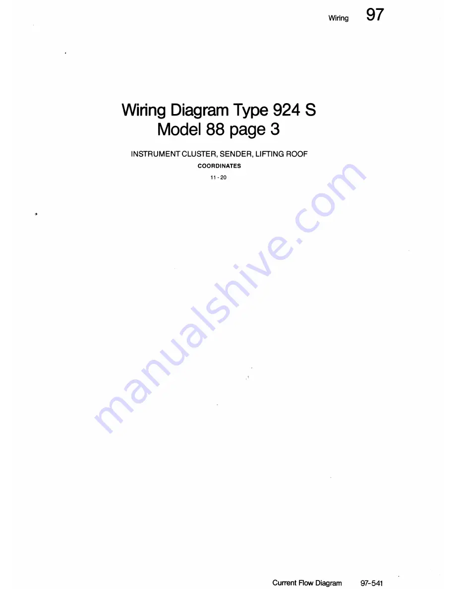 Porsche 944 - VOLUME 5-ELECTRICAL Manual Download Page 238