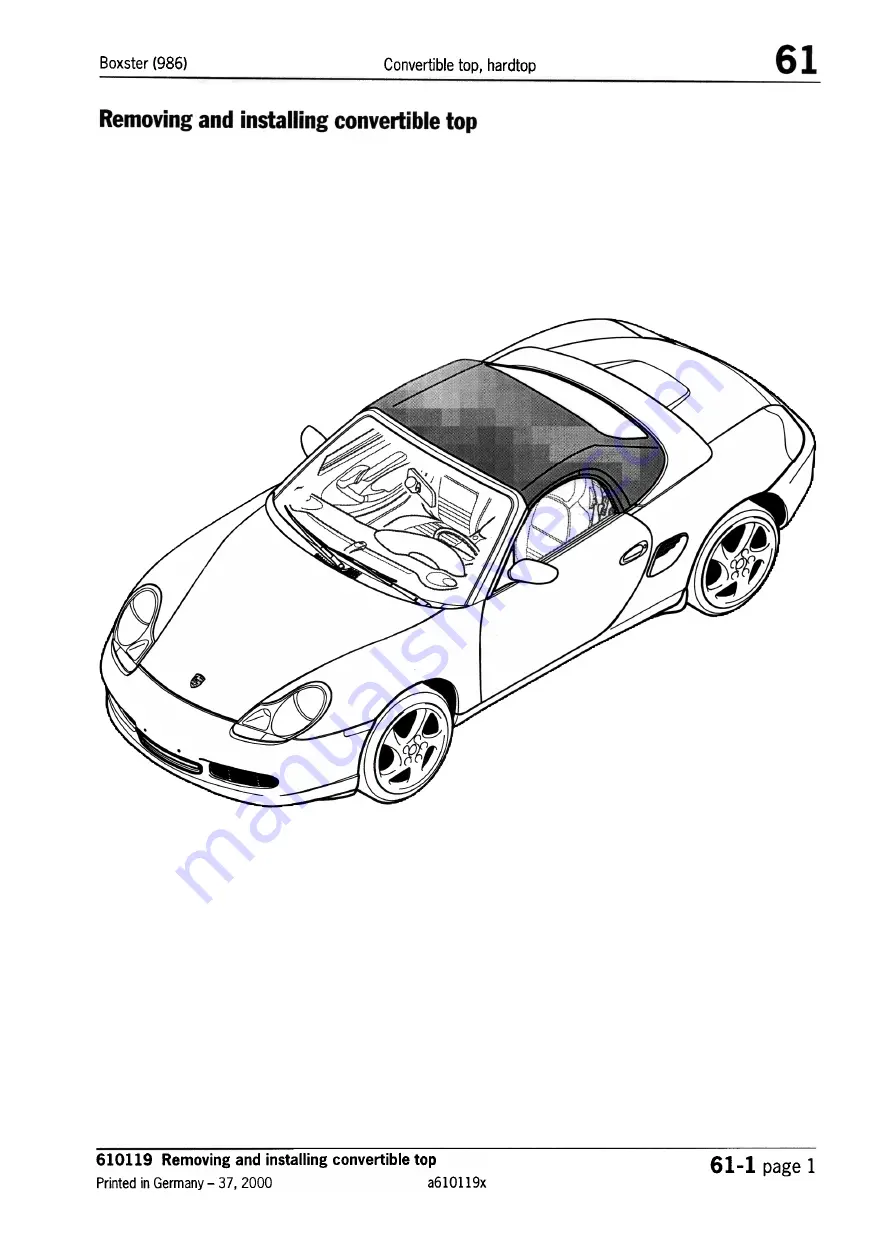 Porsche Boxster S Technical Manual Download Page 23