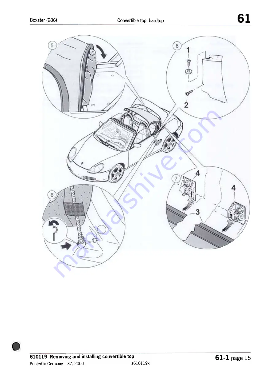 Porsche Boxster S Скачать руководство пользователя страница 37