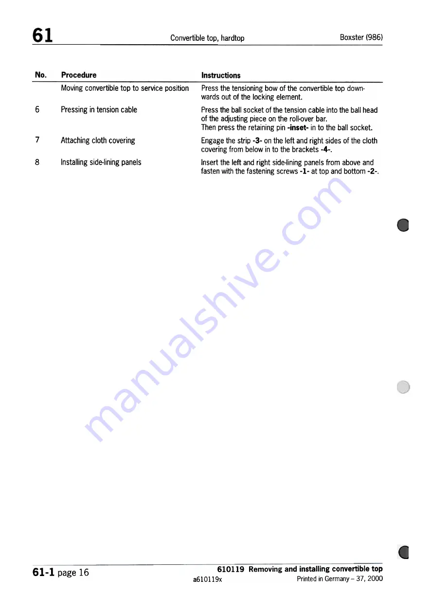 Porsche Boxster S Technical Manual Download Page 38