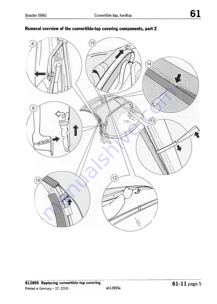 Porsche Boxster S Technical Manual Download Page 43