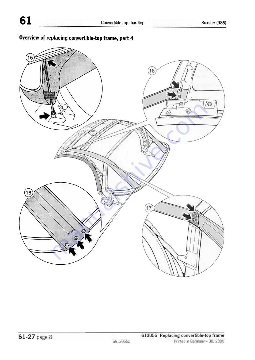 Porsche Boxster S Technical Manual Download Page 67