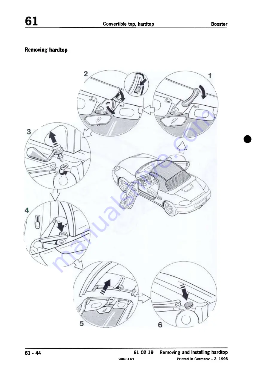 Porsche Boxster S Technical Manual Download Page 93