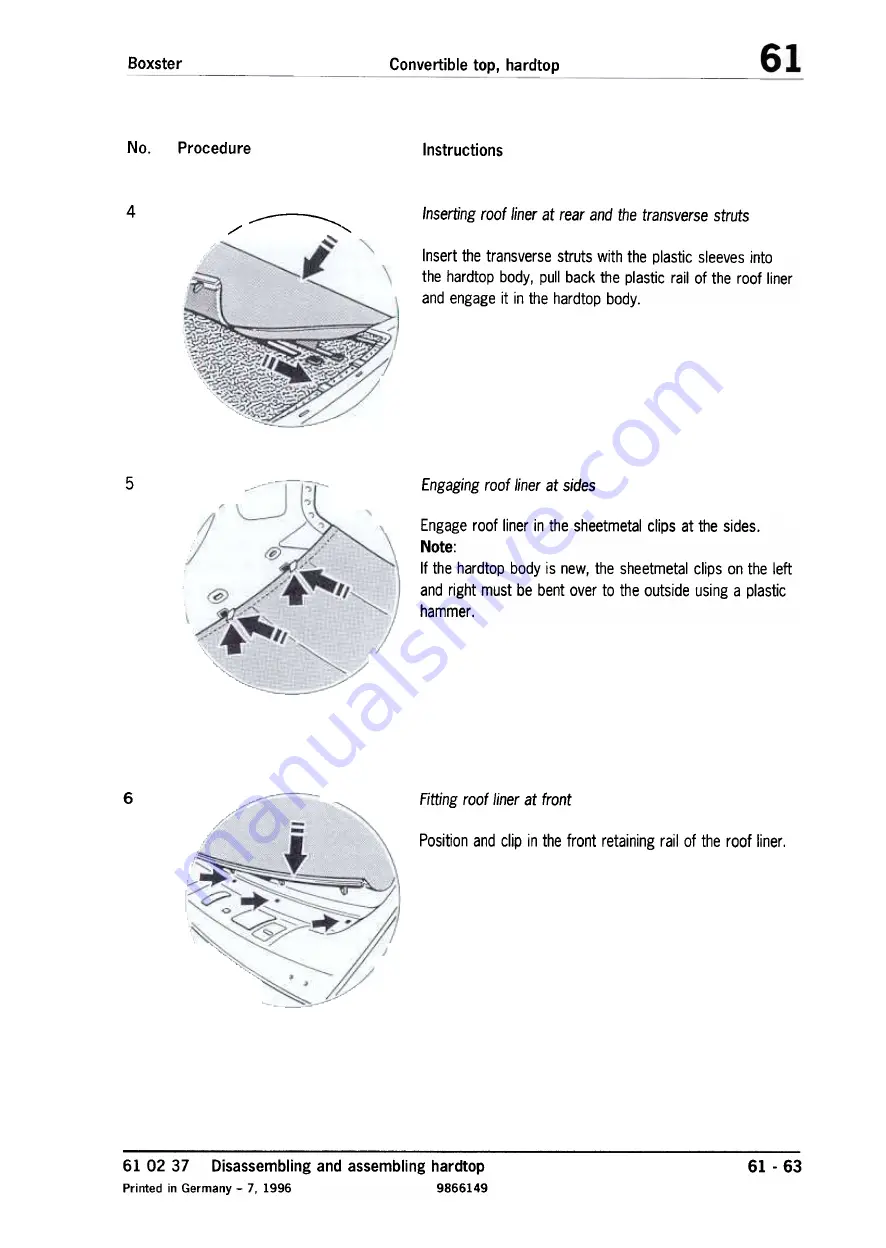 Porsche Boxster S Technical Manual Download Page 113